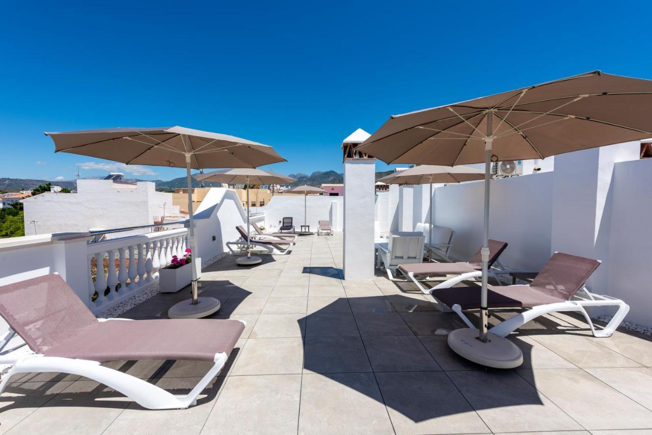 Apartamentos Toboso Plaza Nerja Exterior photo Rooftop terrace